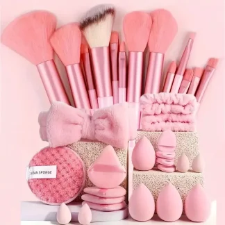 Professional 13/33pcs Makeup Brush Set -Soft Brushes for Beginners & Pros